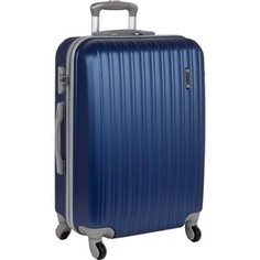 Чемодан Polar Р12031 синий (2-ой) 23 пластик ABS чемодан средний