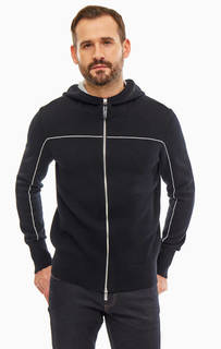 Хлопковый кардиган на молнии с капюшоном Armani Exchange