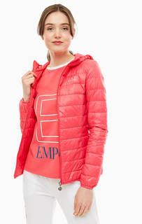 Легкий пуховик с капюшоном EA7