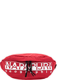 Текстильная поясная сумка с логотипом бренда Napapijri