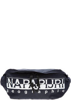 Текстильная поясная сумка с принтом Napapijri