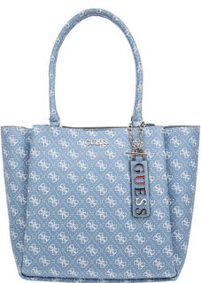 Вместительная сумка с монограммой бренда Guess