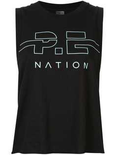 P.E Nation топ без рукавов Spike