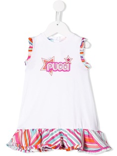 Emilio Pucci Junior платье-топ с логотипом