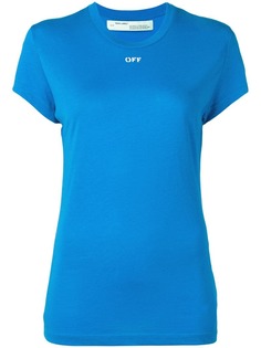 Off-White футболка с логотипом