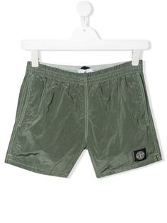 Stone Island Junior шорты для плавания с эластичным поясом