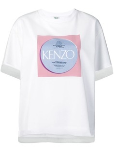 Kenzo футболка свободного кроя с логотипом