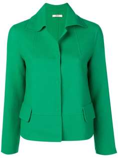 Odeeh notched collar cropped jacket