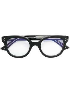 Cutler & Gross очки в оправе "кошачий глаз"