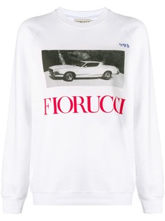 Fiorucci джемпер с принтом автомобиля и логотипом