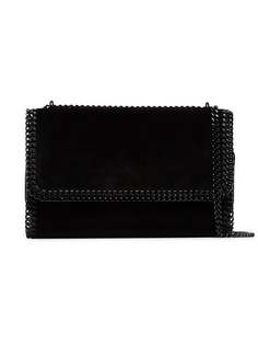 Stella McCartney бархатная сумка на цепочке Falabella