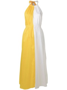 Mara Hoffman платье макси дизайна колор-блок