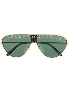 Stella McCartney Eyewear солнцезащитные очки Stella с логотипом
