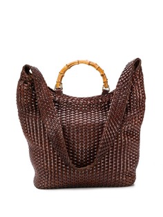 Gucci Vintage плетеная сумка Bamboo