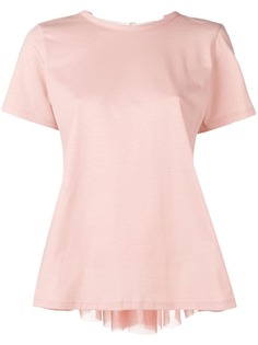 Semicouture блузка с плиссированными деталями
