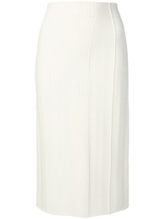 Alexander McQueen юбка-карандаш с декоративной строчкой