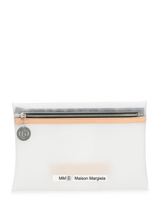 Mm6 Maison Margiela прозрачная косметичка