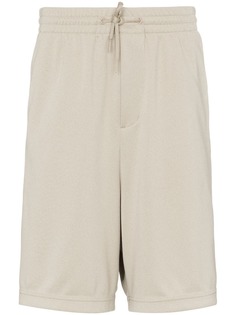 Y-3 side stripe drawstring track shorts