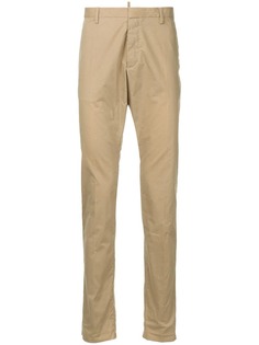 Dsquared2 классические брюки чинос