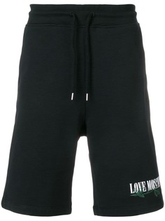 Love Moschino embroidered detail shorts