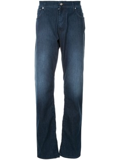 Corneliani джинсы с завышенной талией
