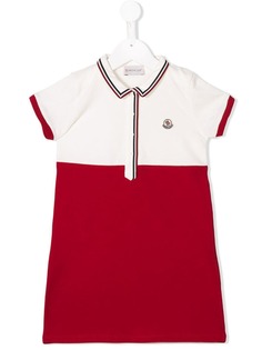 Moncler рубашка-поло в стиле оверсайз