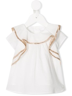 Chloé Kids блузка с оборками