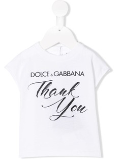 Dolce & Gabbana Kids футболка c принтом