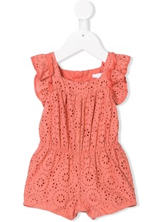 Chloé Kids ромпер с оборками