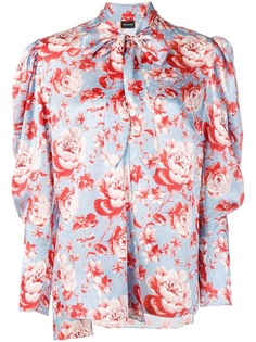 Magda Butrym блузка с горловиной на завязке