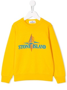 Stone Island Junior толстовка с логотипом