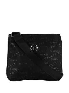 Philipp Plein logo print crossbody bag