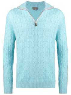 N.Peal пуловер с горловиной на молнии