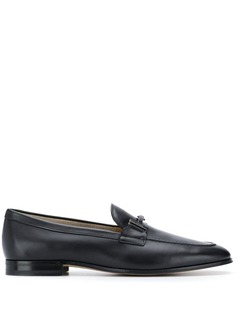 Tods double T logo loafers