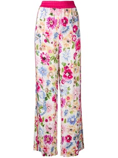 Escada брюки с цветочным принтом