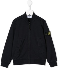 Stone Island Junior куртка-бомбер с логотипом