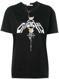 Givenchy футболка с графичным принтом