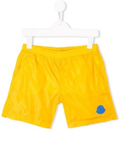 Moncler Kids плавки-шорты с логотипом