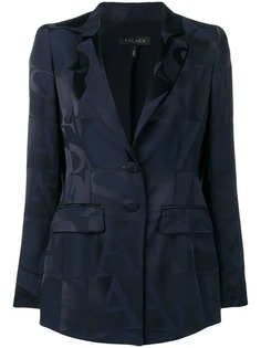 Escada жаккардовый блейзер