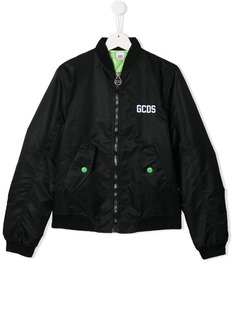 Gcds Kids куртка-бомбер с логотипом