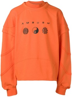 Ambush толстовка оверсайз с логотипом