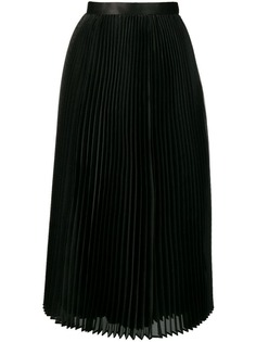 Junya Watanabe плиссированная расклешенная юбка миди