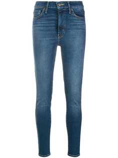 Levis mid-rise stretch skinny jeans