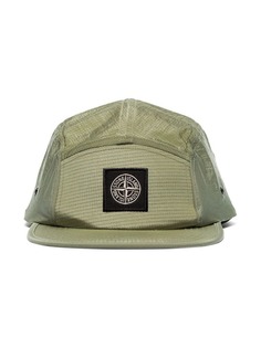 Stone Island кепка с логотипом-нашивкой