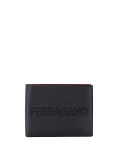 Salvatore Ferragamo кошелек с логотипом и заклепками