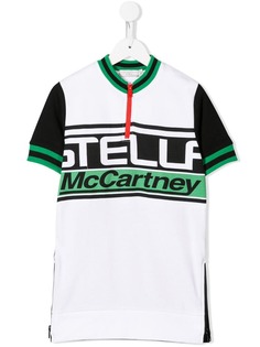 Stella McCartney Kids платье с логотипом