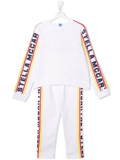 Stella McCartney Kids спортивный костюм со вставками логотипов