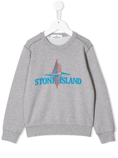 Stone Island Junior толстовка с логотипом
