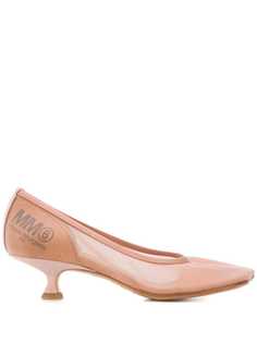 Mm6 Maison Margiela сетчатые туфли-лодочки