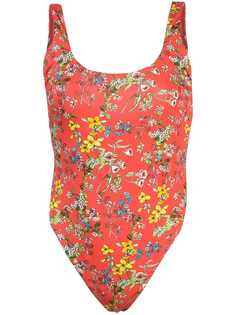 Alice+Olivia боди с глубоким вырезом